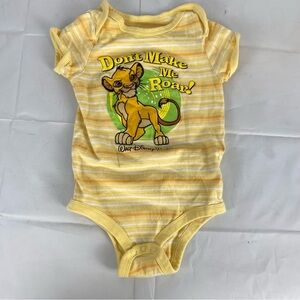 Baby One Piece Lion King Disney Parks Don't Make Me Roar Simba 18 months